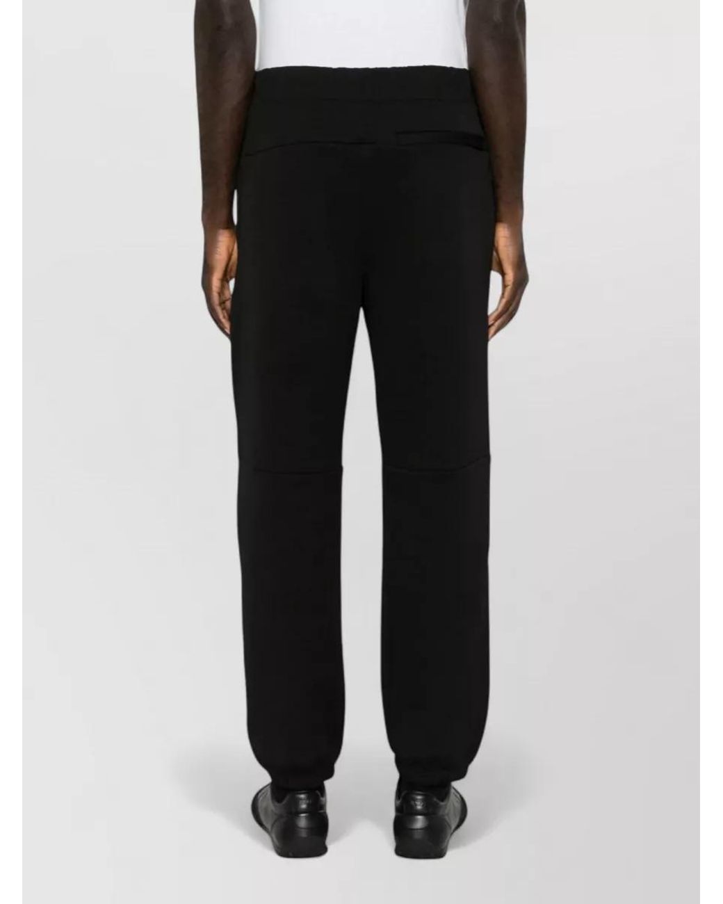 Calvin Klein Black Logo-Print Track Pants for men