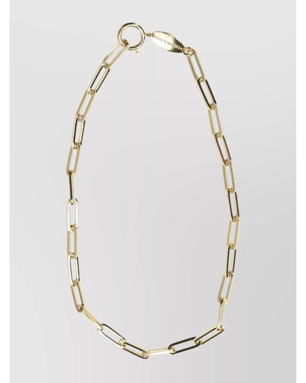 FEDERICA TOSI White Brass Necklace