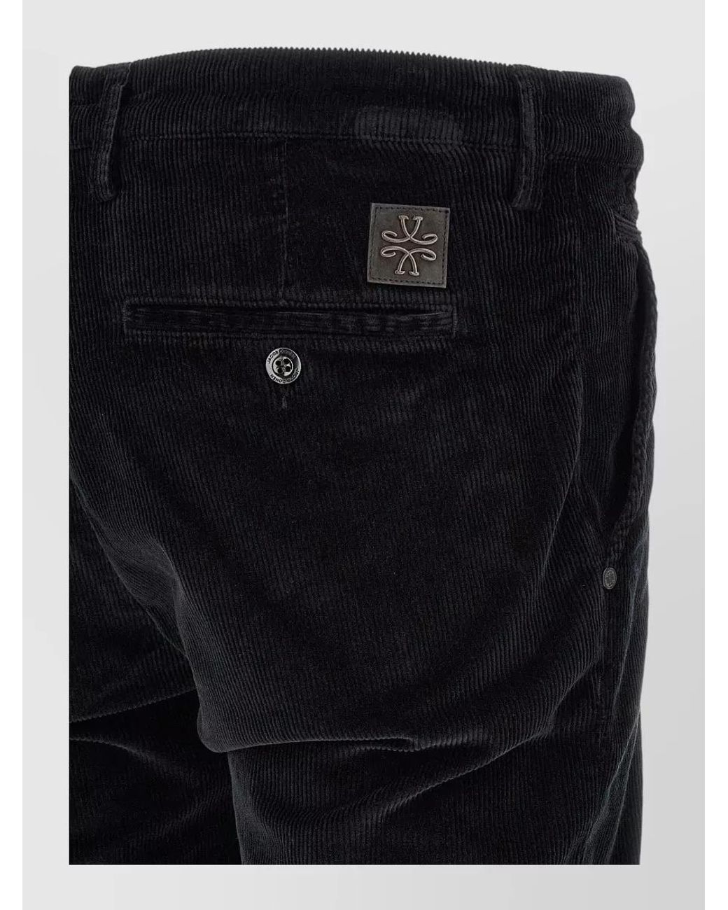 Jacob Cohen Blue Corduroy Tapered Chinos for men