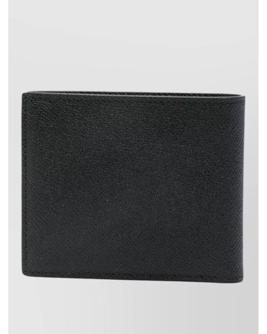 Tom Ford Black Grain Leather Bifold Wallet for men