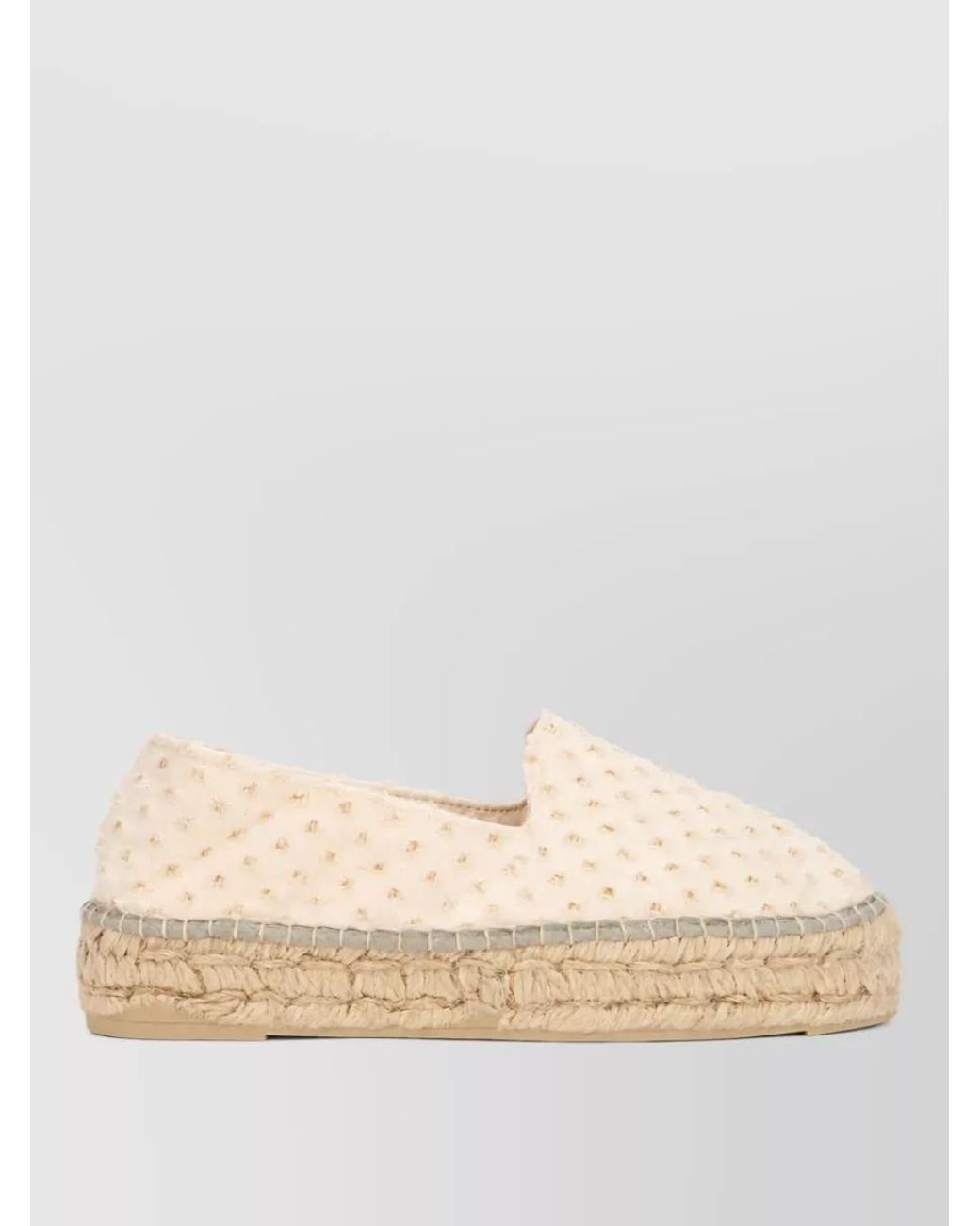 Manebí Natural Raffia Platform Espadrilles
