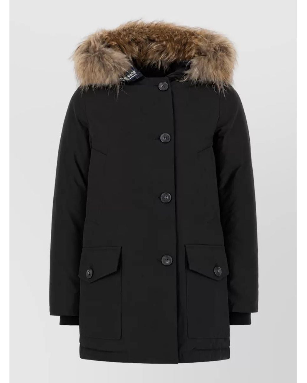 Woolrich Black Down Puffer Jacket