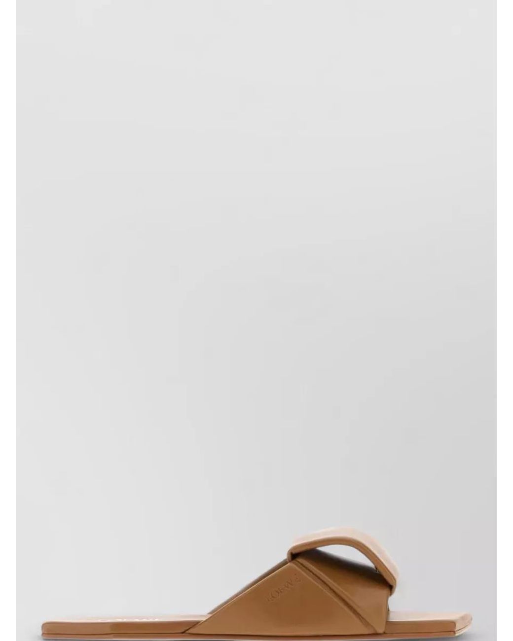 Loewe Multicolor Leather Origami Slippers