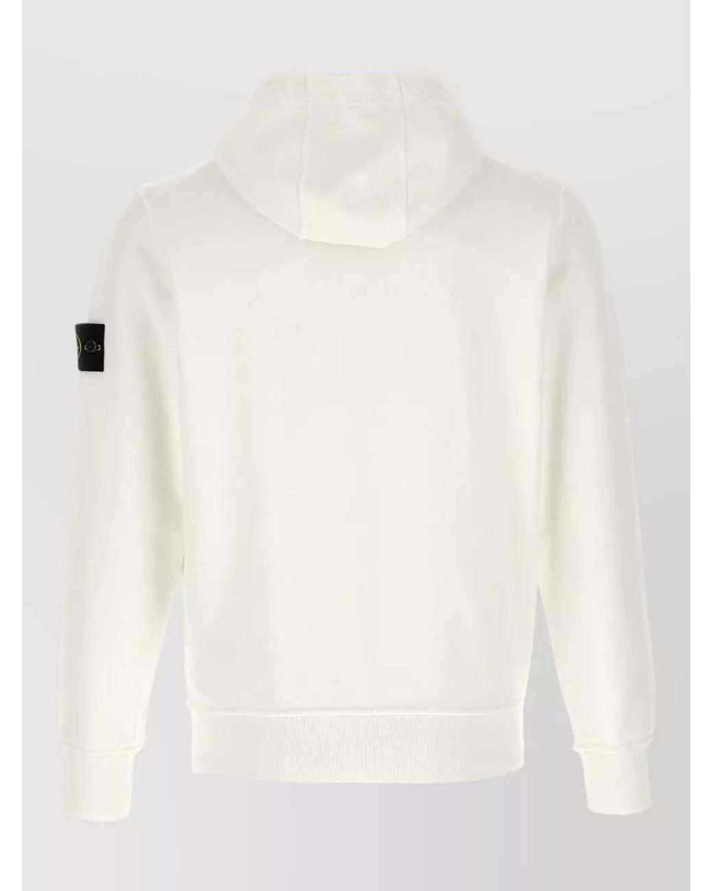 Stone Island Natural Cotton Relaxed-Fit Hoodie for men