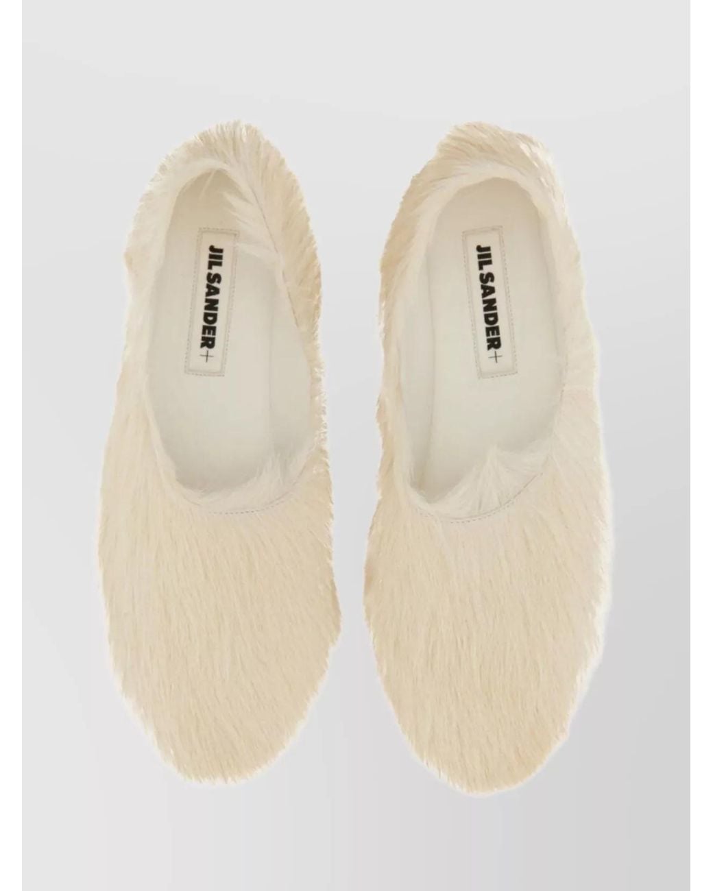 Jil Sander Natural Leather Slippers