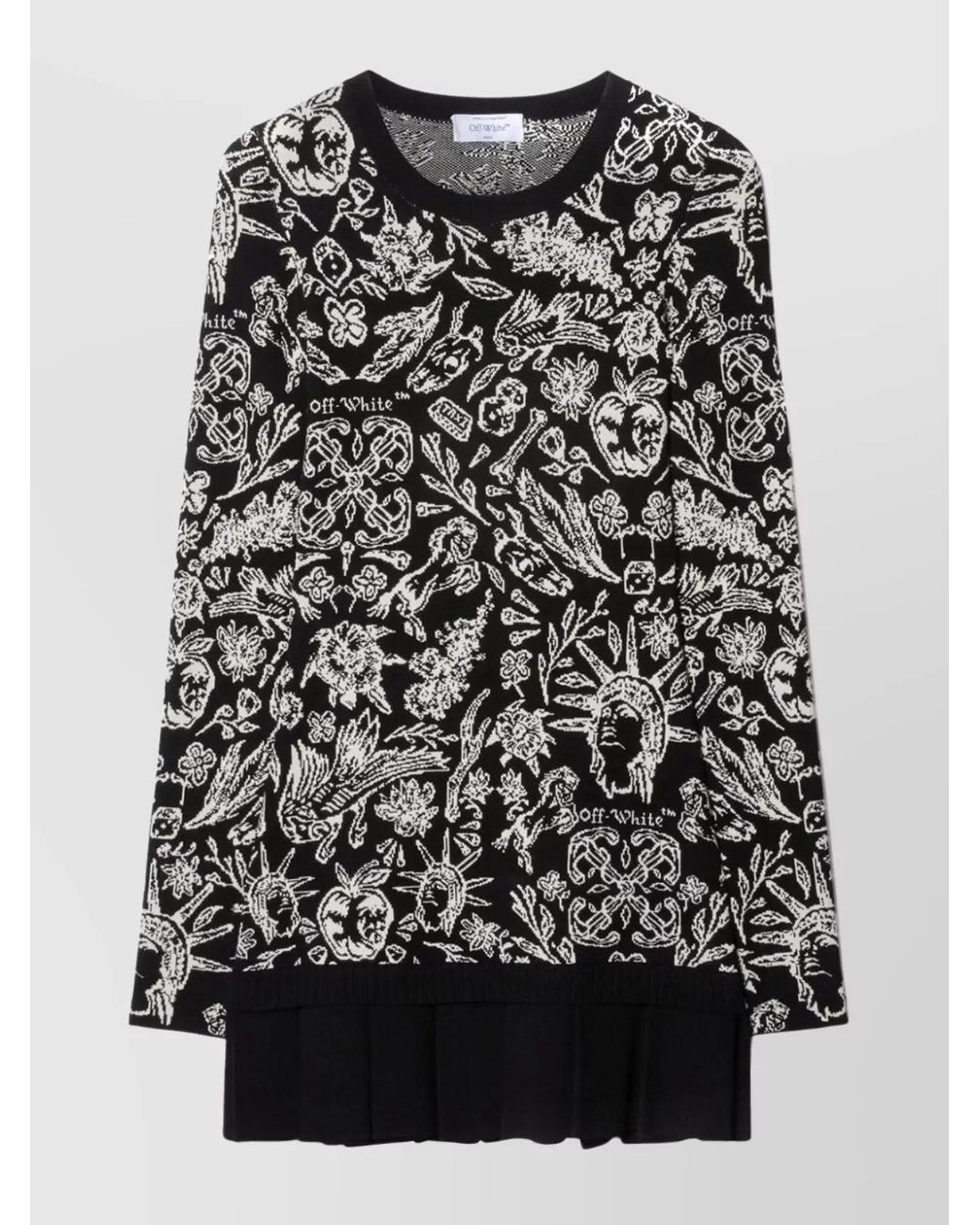 Off-White c/o Virgil Abloh Black Mini Dress