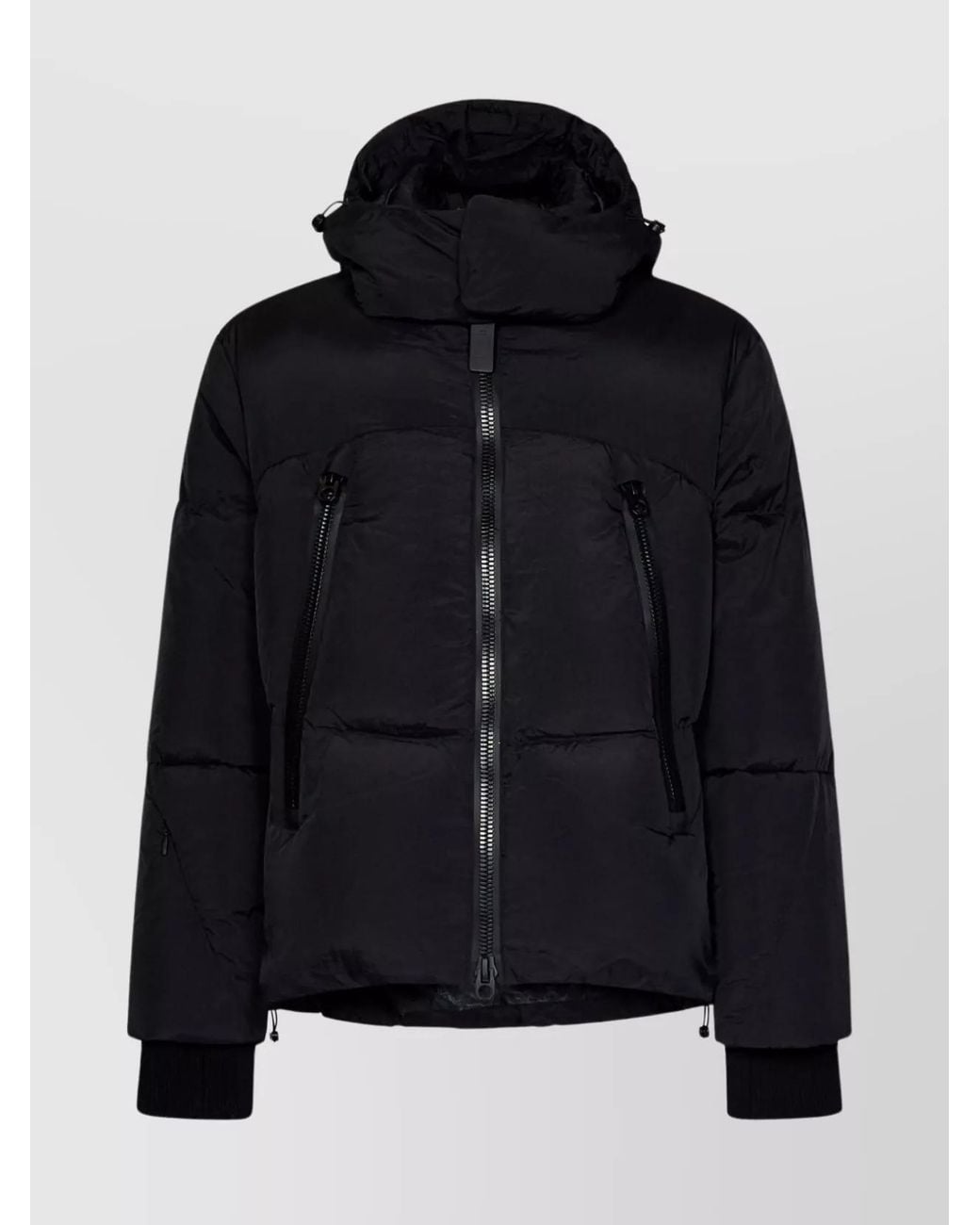 JG1 Black Oversized Cotton Jacket for men