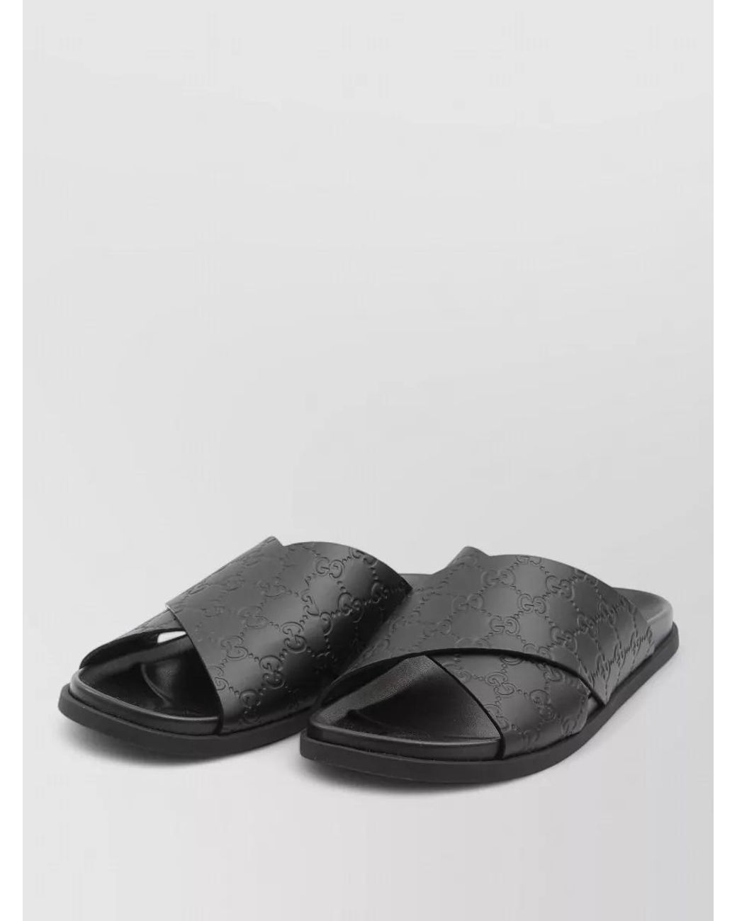 Gucci Multicolor Leather Slide Sandals for men