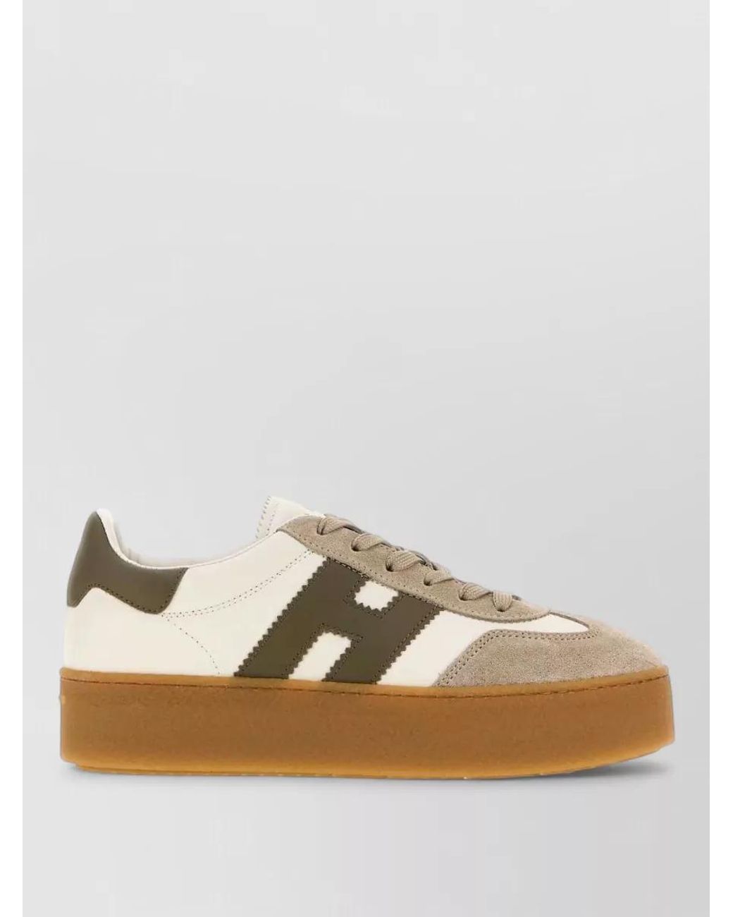 Hogan Multicolor Leather Low-Top Sneakers