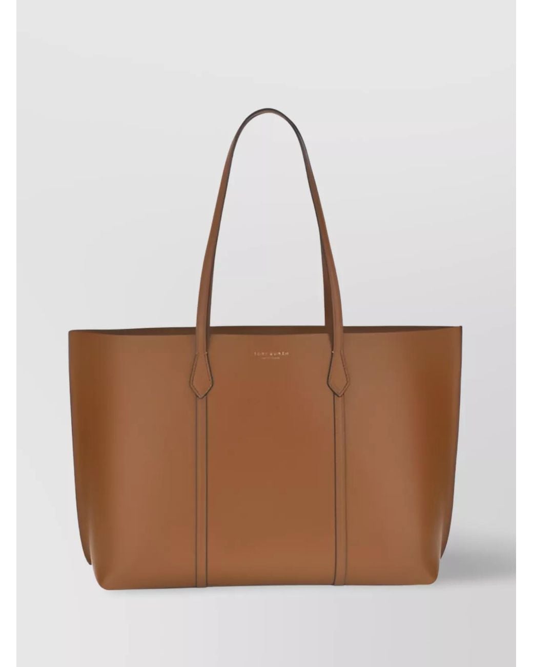Tory Burch Brown Perry Leather Tote Bag