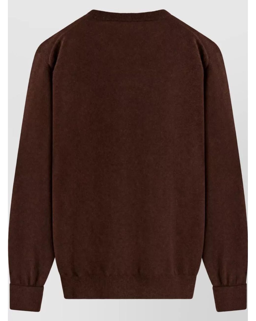 Ballantyne Red Cashmere Jumper for men