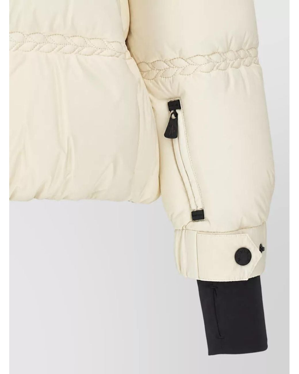 Moncler Natural Down Quilted Jacket