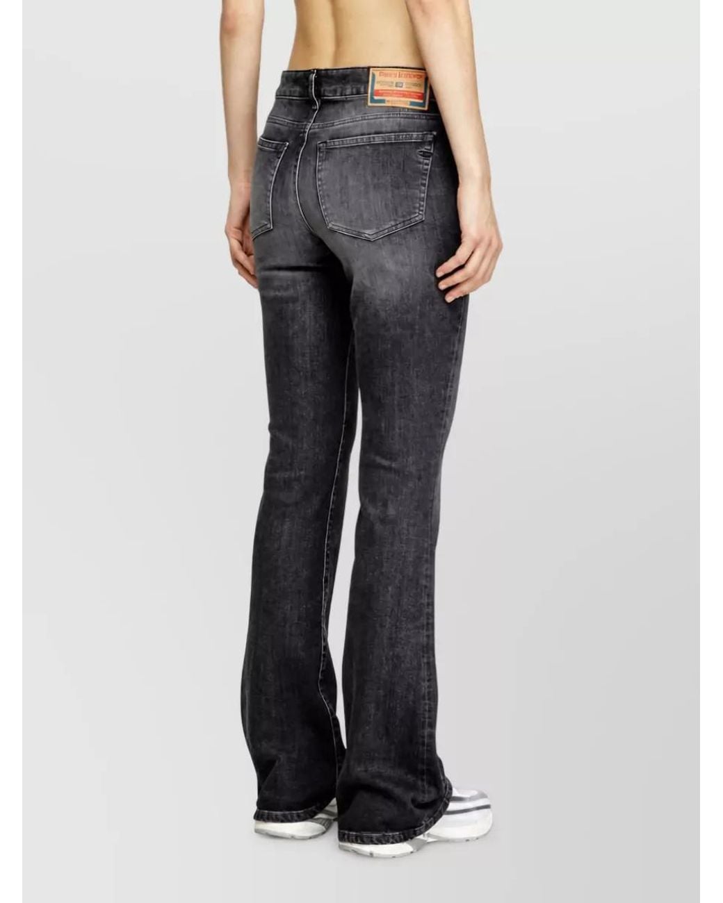 DIESEL Gray Flared Jeans