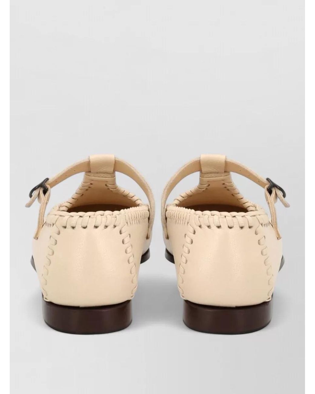 Hereu Natural Leather Moccasins