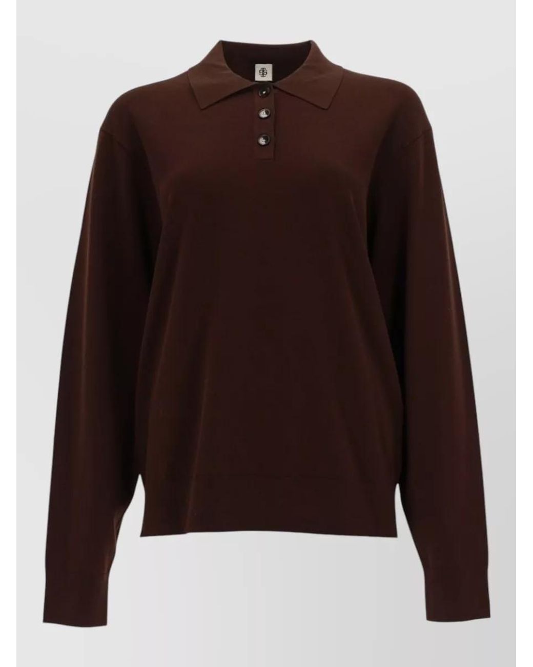 THE GARMENT Brown Madison Polo Jumper