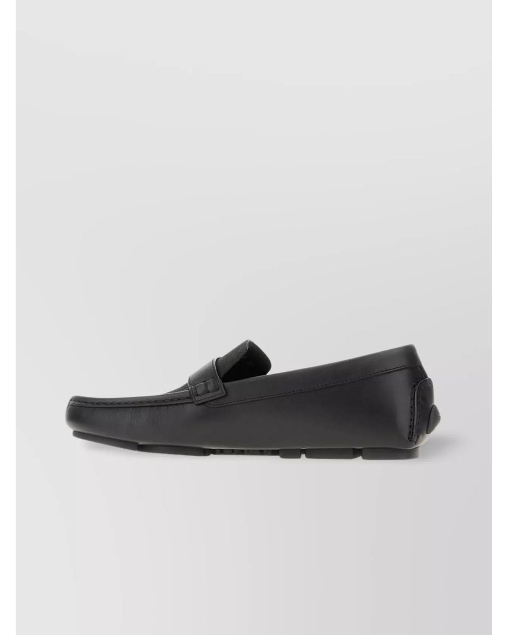 Fendi Multicolor Leather Driver Loafers for men