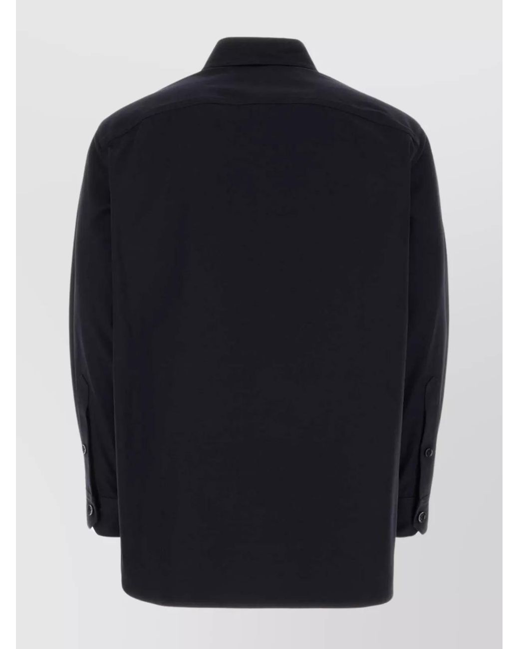 Valentino Garavani Blue Stretch Cotton Shirt for men