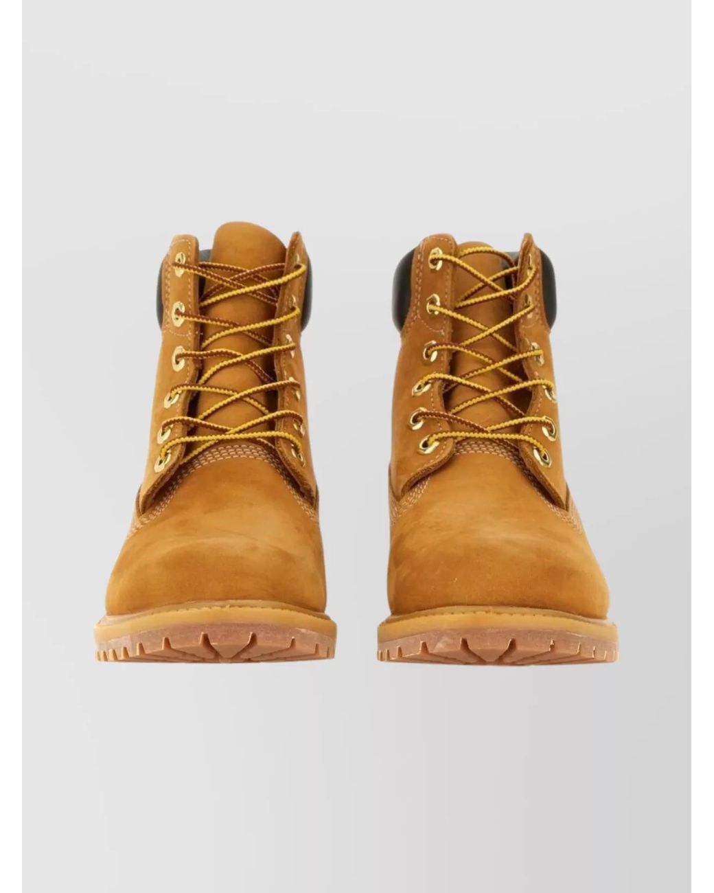 Timberland Metallic Leather Waterproof Lace-Up Ankle Boots
