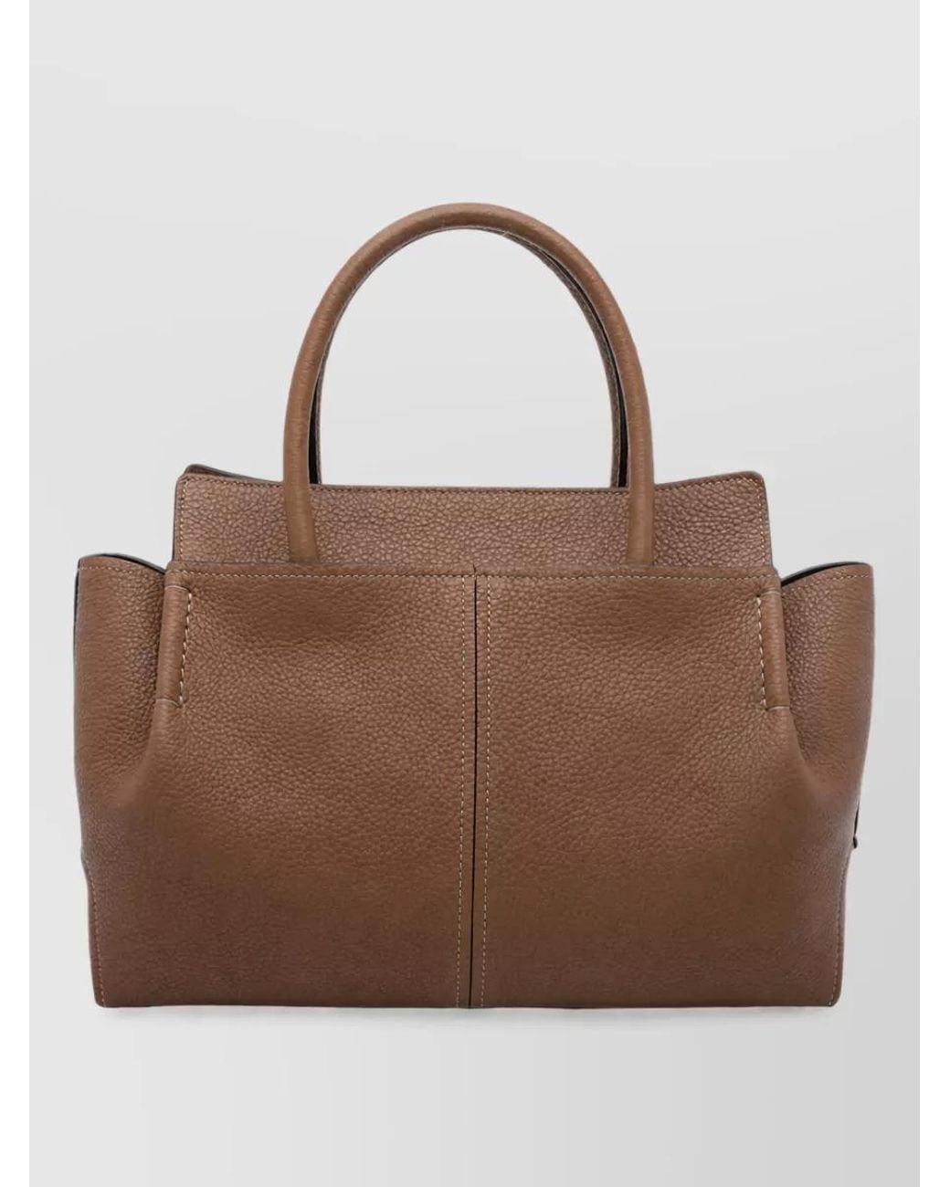 Tod's Brown Bucket Small Leather Shoulder Bag