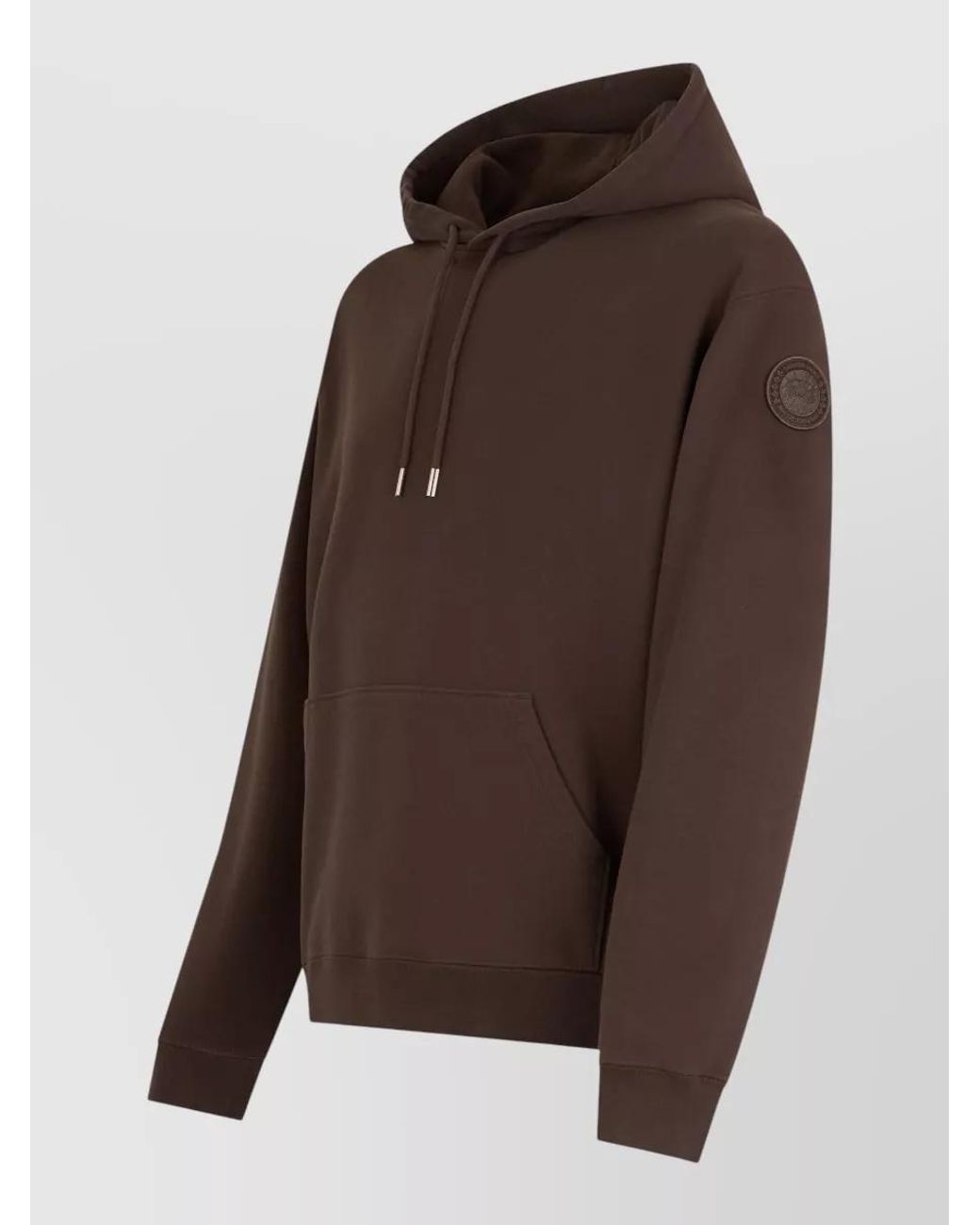 Canada Goose Brown Cotton Hooded Sweatshirt