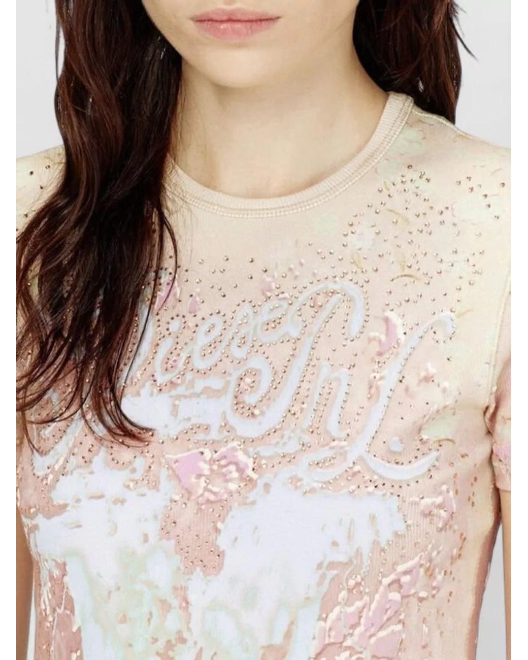 DIESEL Pink T-Shirt