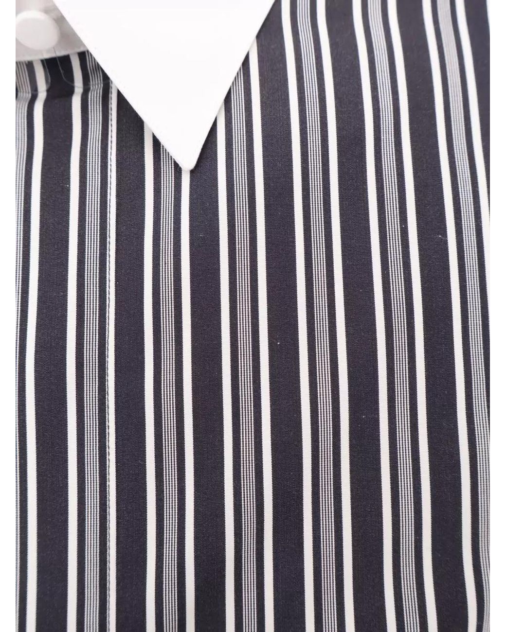 Tom Ford Gray Striped Cotton Shirt for men