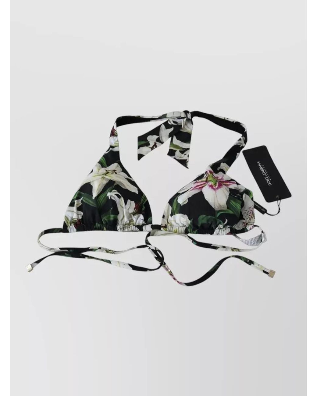 Dolce & Gabbana Metallic Zebra-Print Bikini Briefs