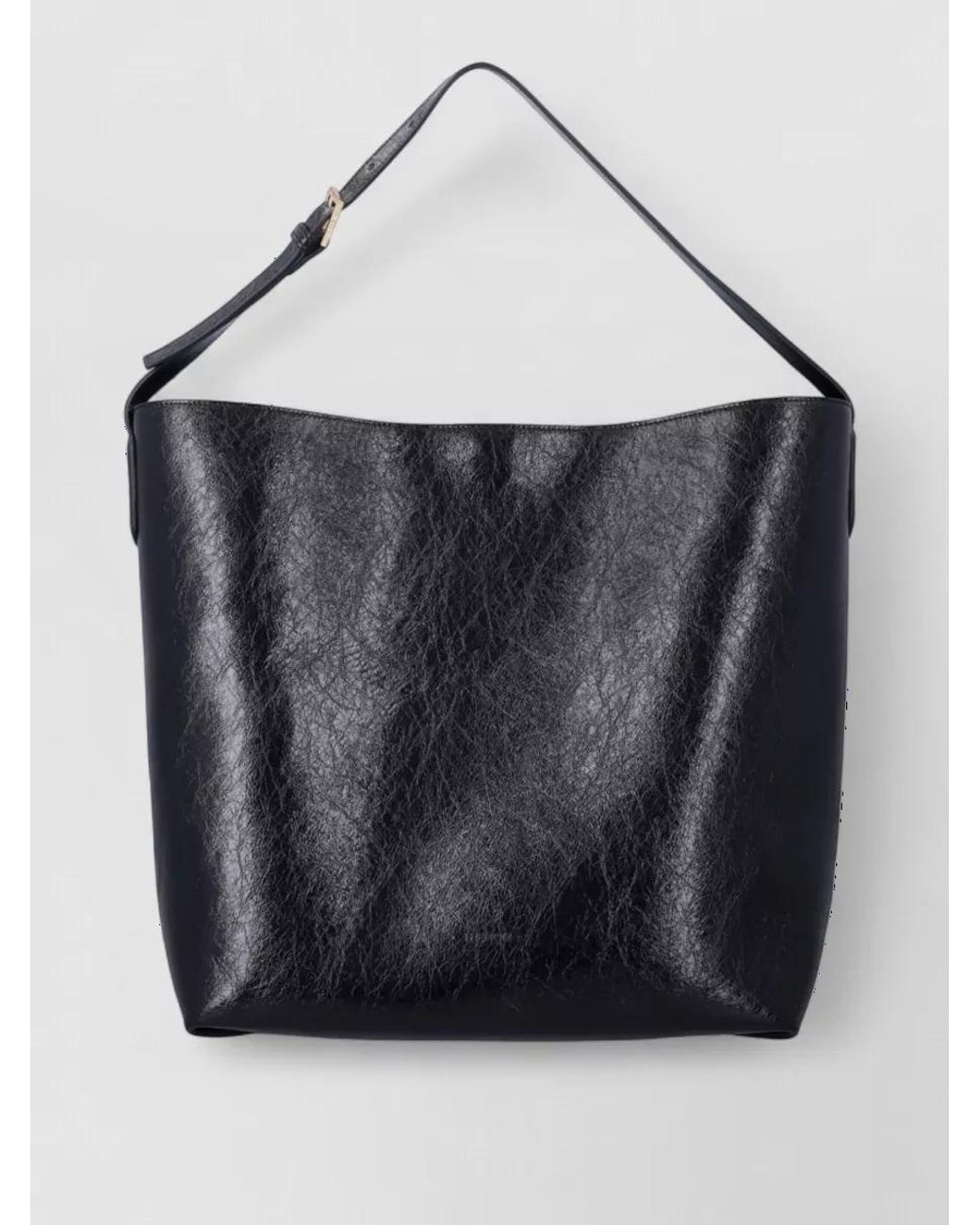 THEMOIRÈ Black Na Na Vegan Leather Shoulder Bag