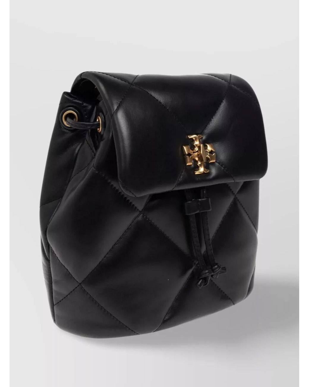 Tory Burch Black Kira Mini Leather Backpack