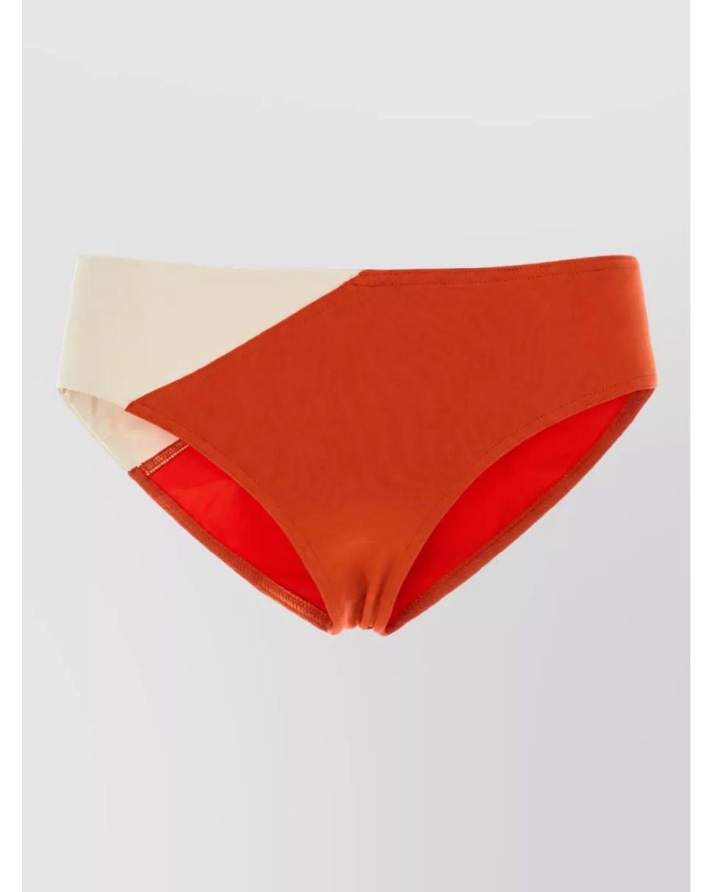 Eres Red Stretch Bikini Bottom