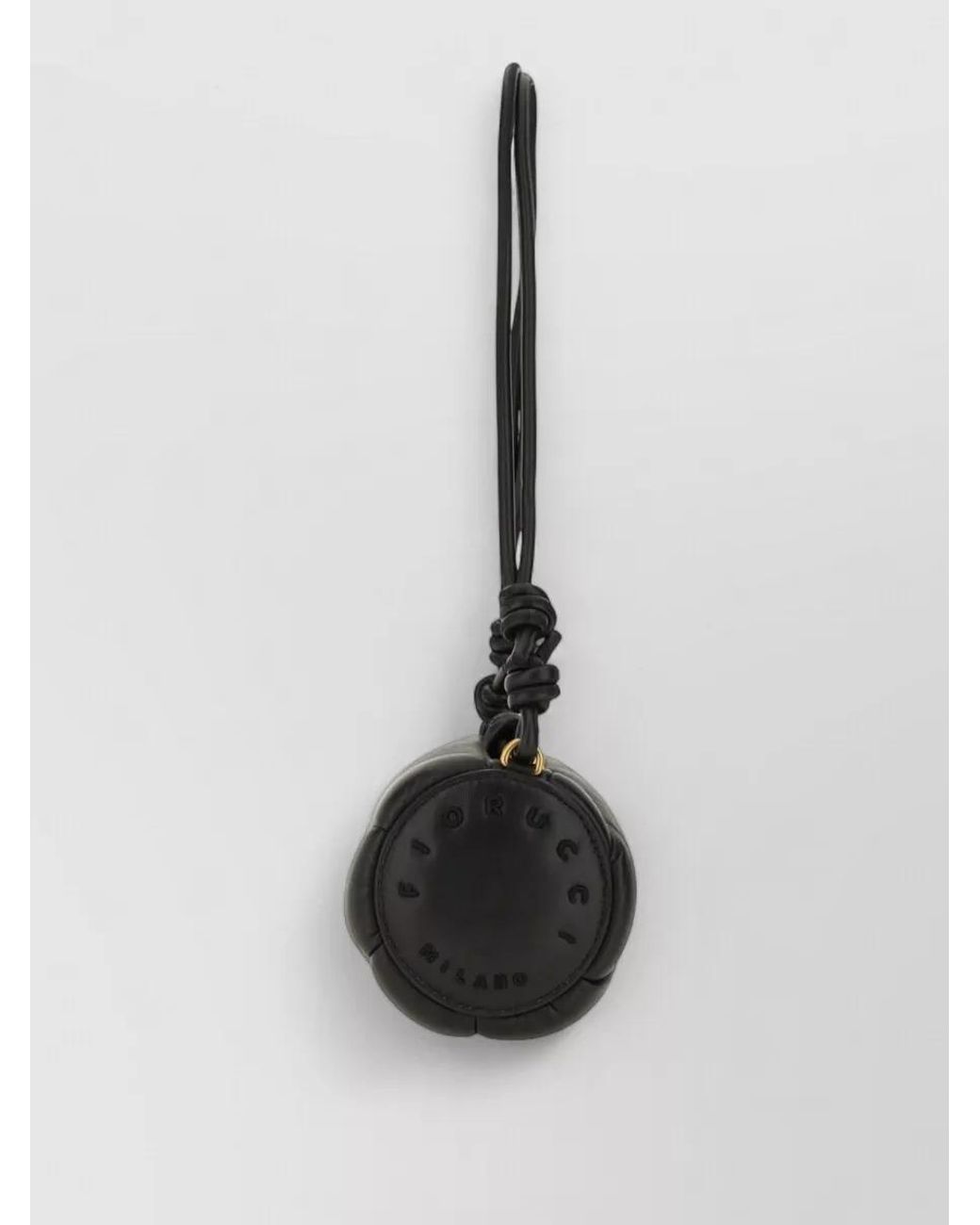 Fiorucci Black Leather Cross-Body Bag