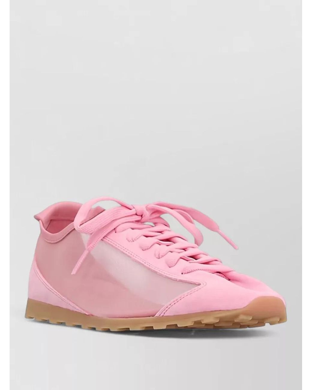 Jacquemus Pink Low Top Tennis Sneakers