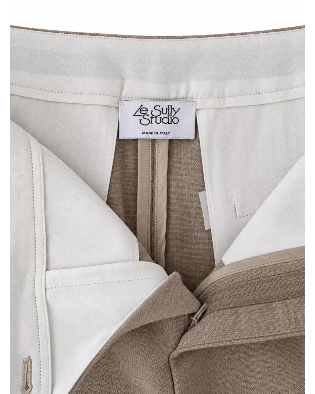 LE SULLY STUDIO Gray Tailored Trousers