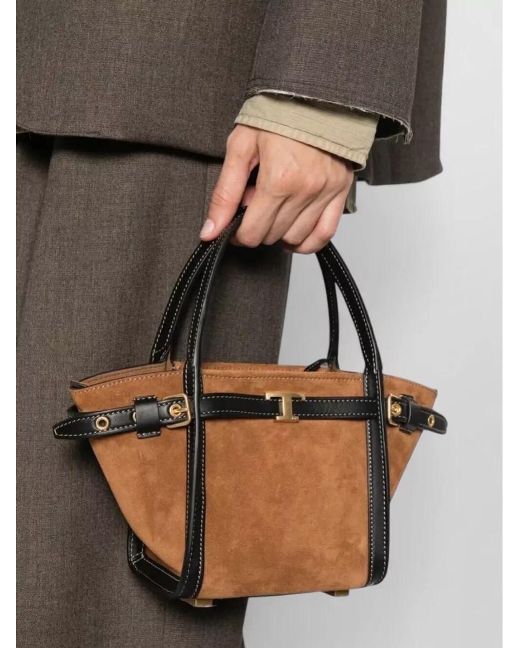 Tod's Multicolor Suede Leather Mini Bag