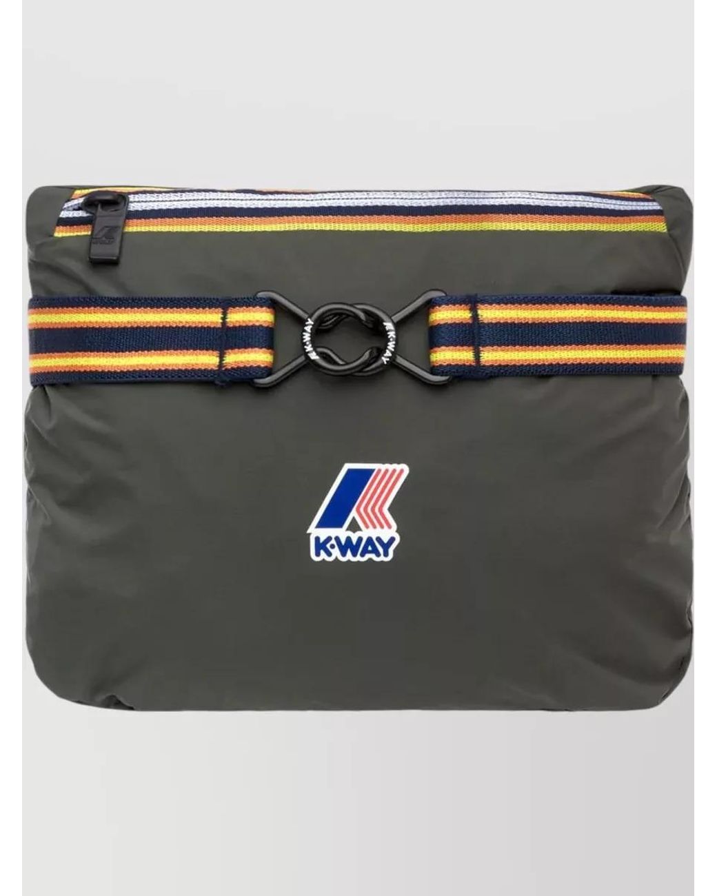 K-Way Black Hooded Jacket