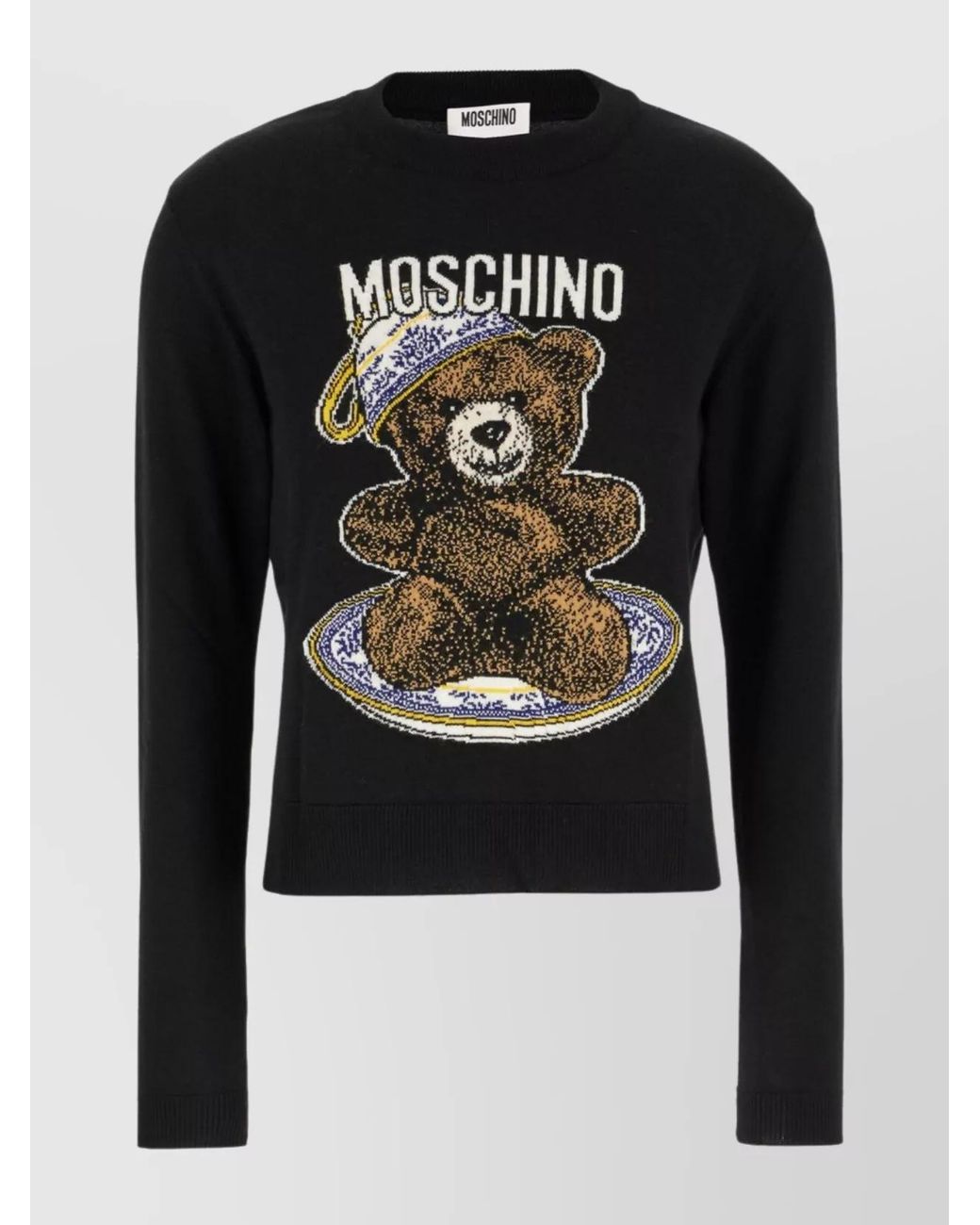 Moschino Black Wool Jumper
