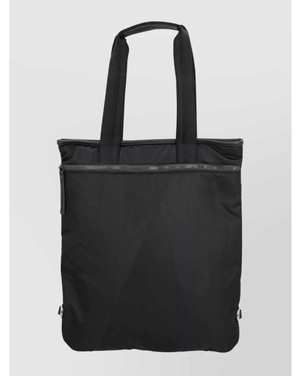 Premiata Black Nylon Backpack for men