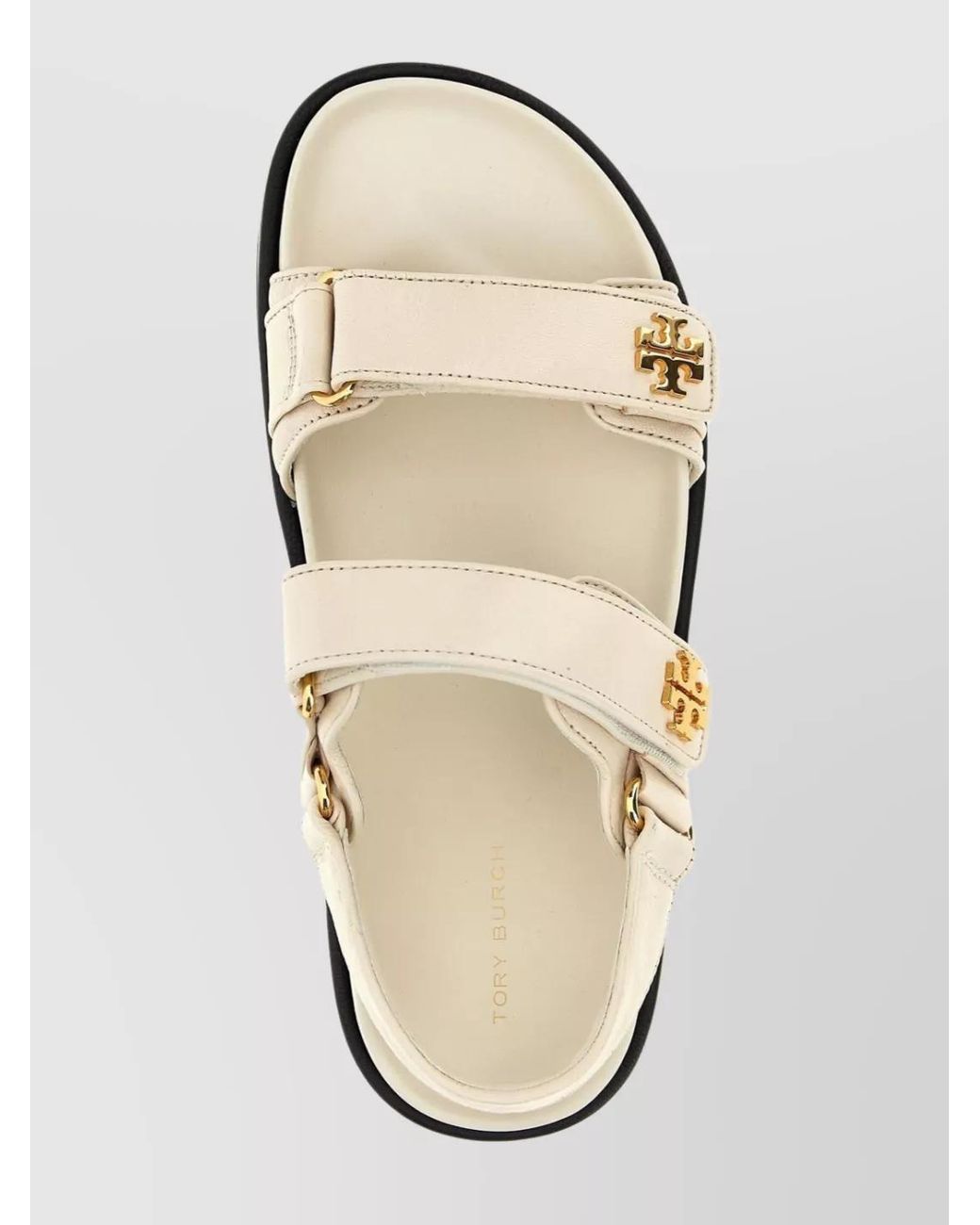 Tory Burch White Leather Sport Sandals