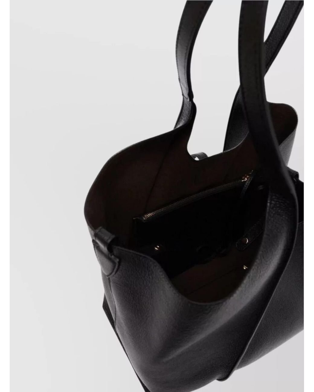 Tod's Black T Timeless Small Leather Shoulder Bag