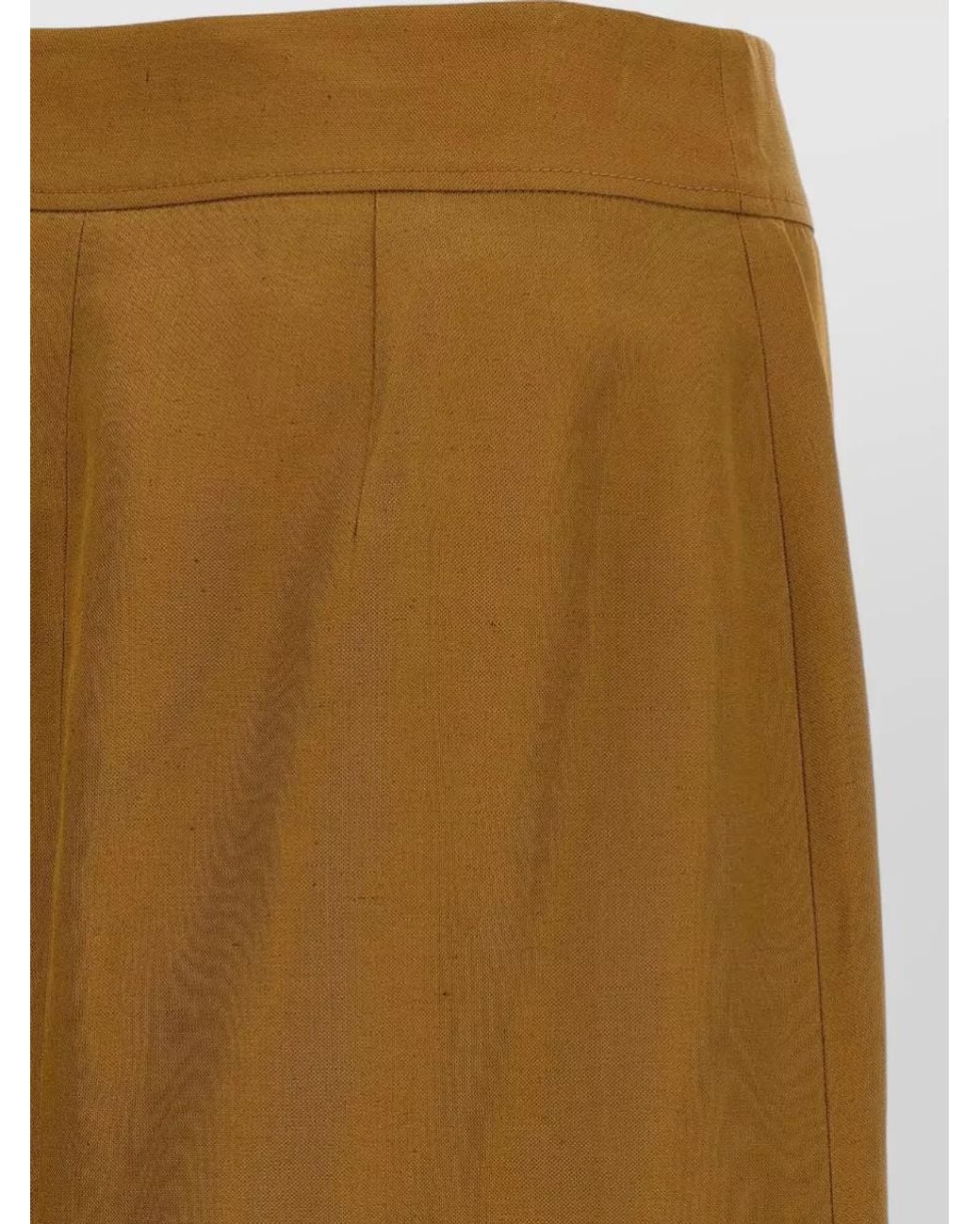 Alberto Biani Natural Wrap Skirt