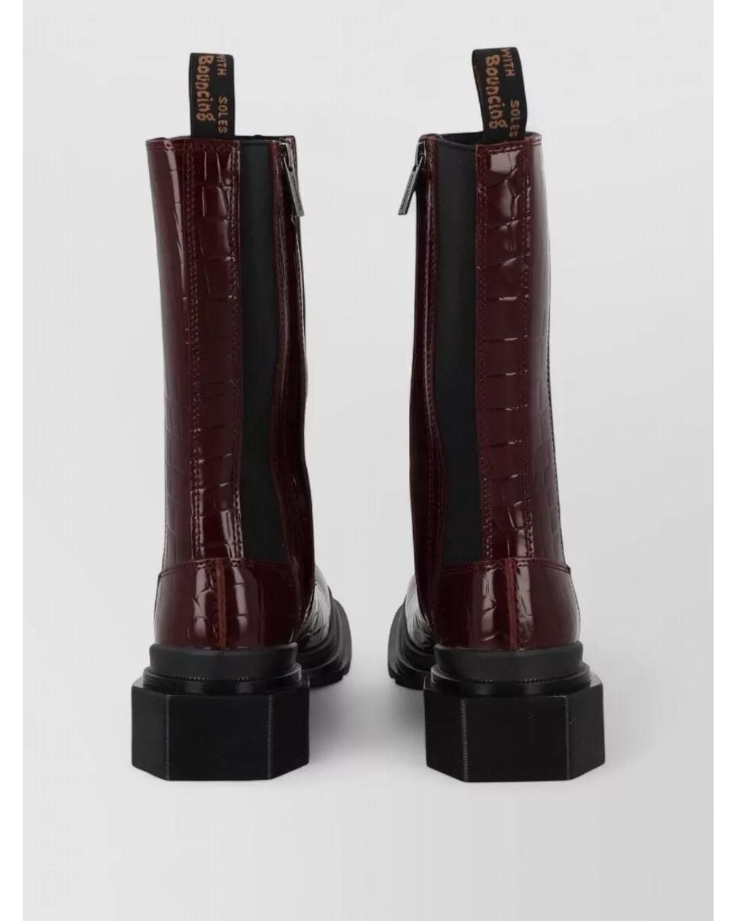 Dr. Martens Brown Leather Ankle Boots