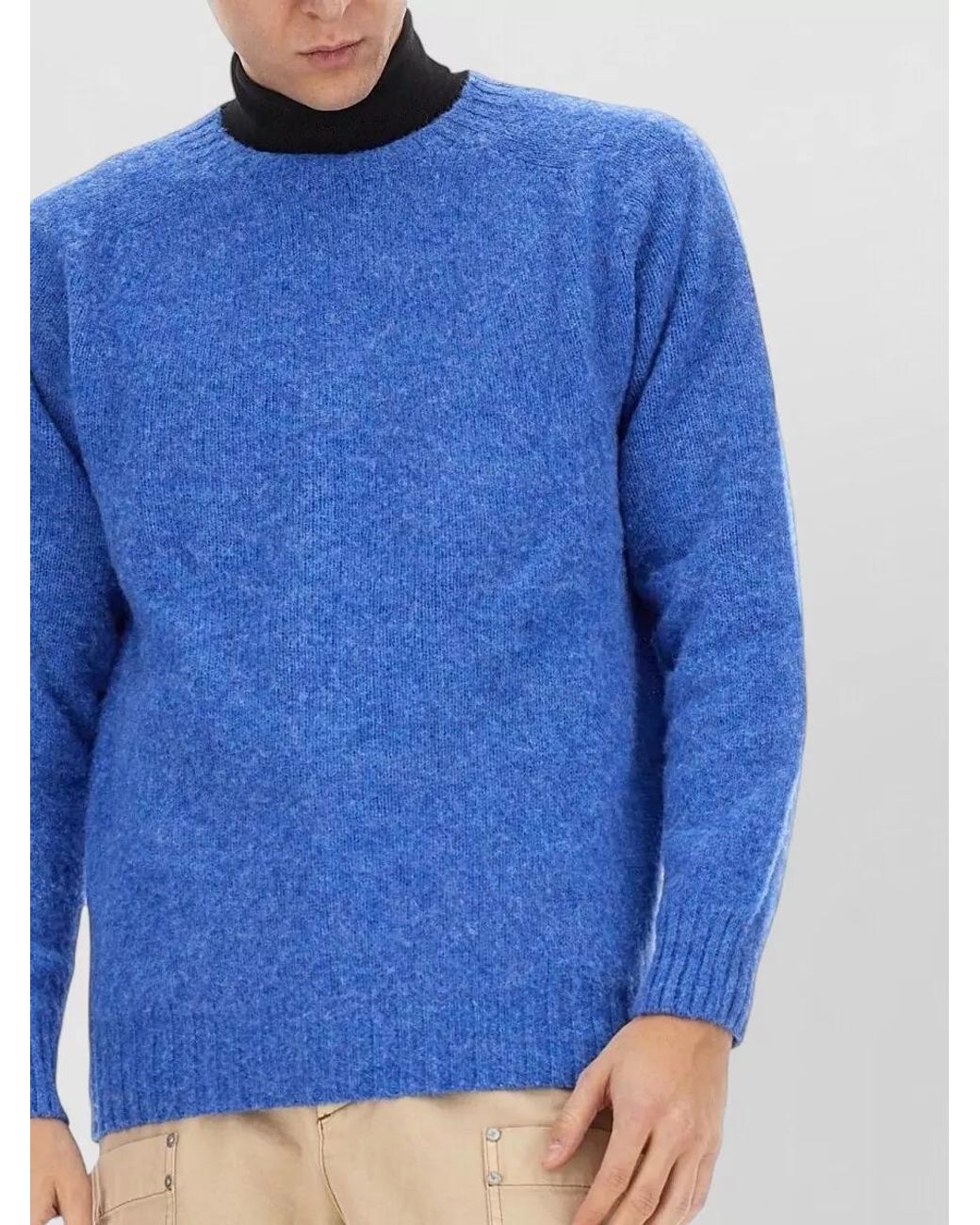 Howlin' By Morrison Blue Wool Jumper for men