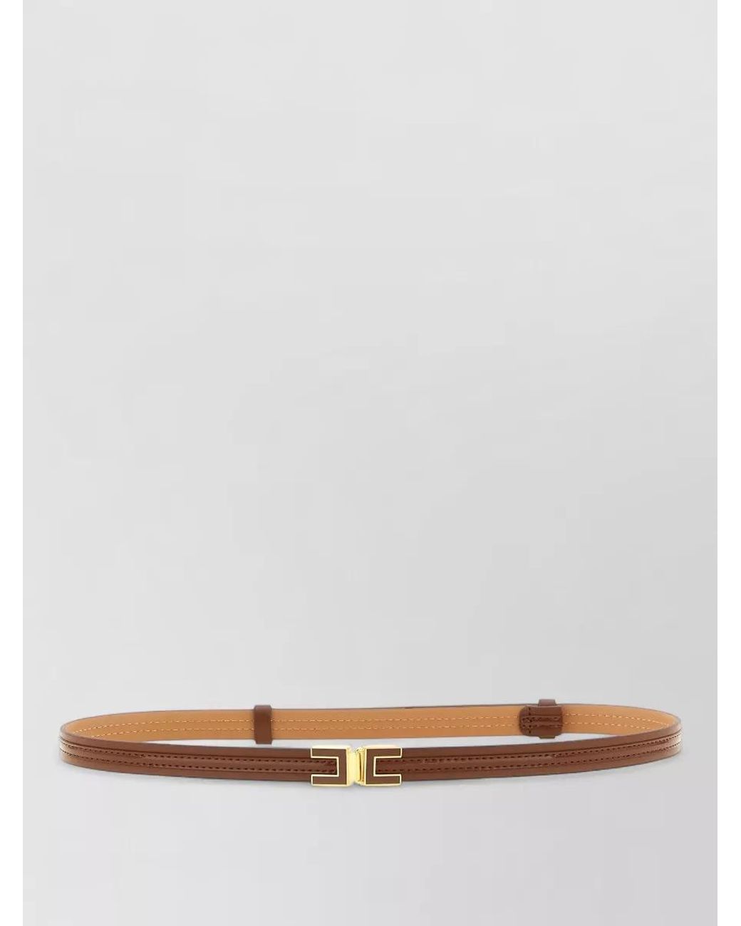 Elisabetta Franchi Multicolor Logo Buckle Belt