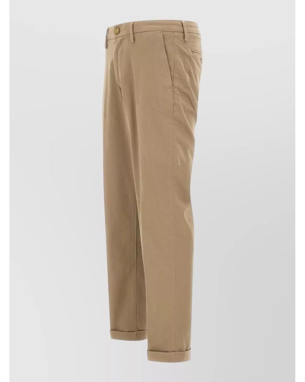 Re-hash Natural Straight-Leg Trousers for men