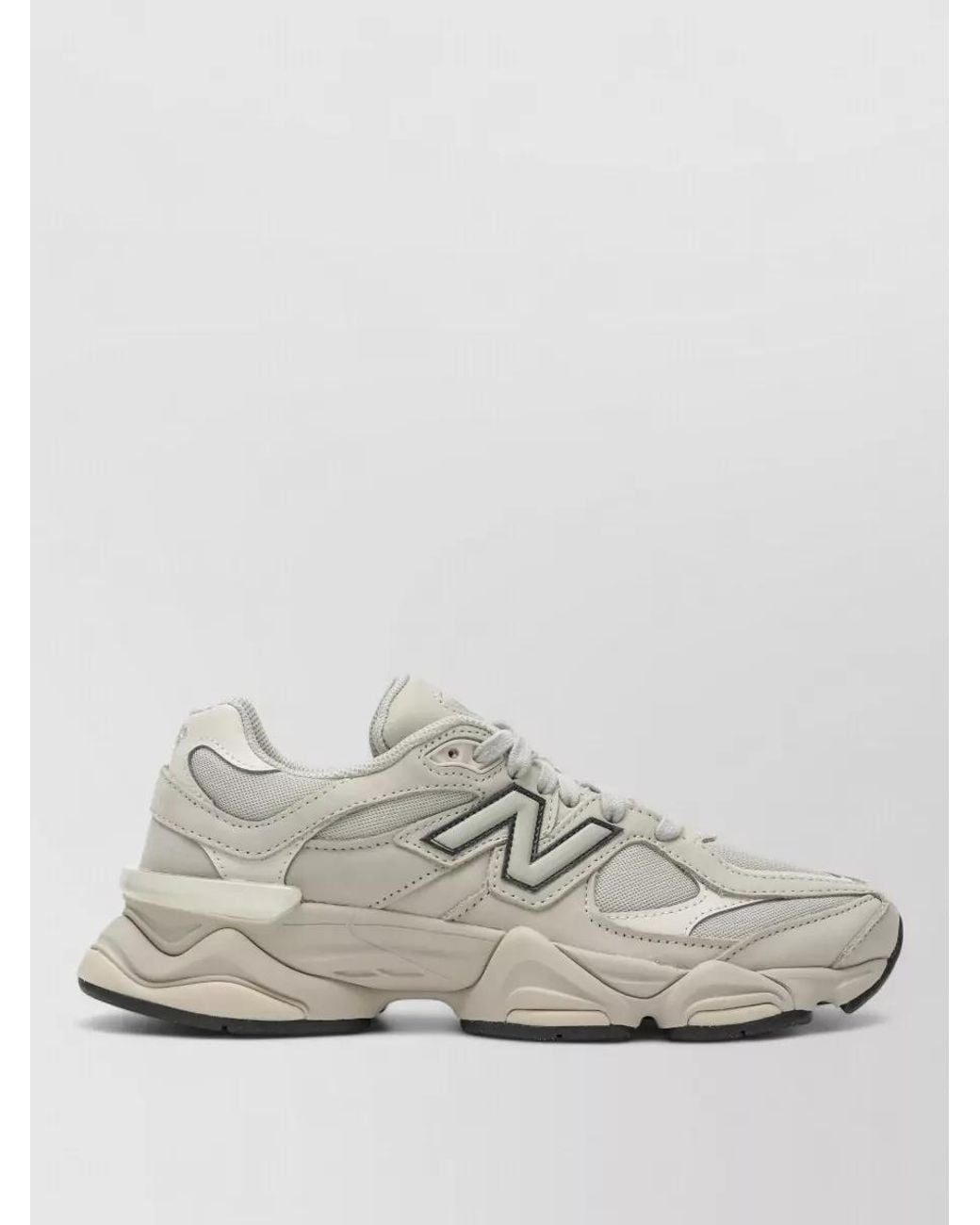 New Balance White Low-Top Sneakers