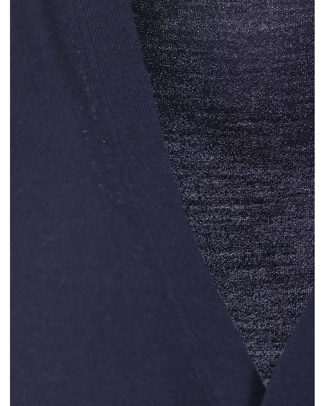 Zanone Blue Wool Vest for men