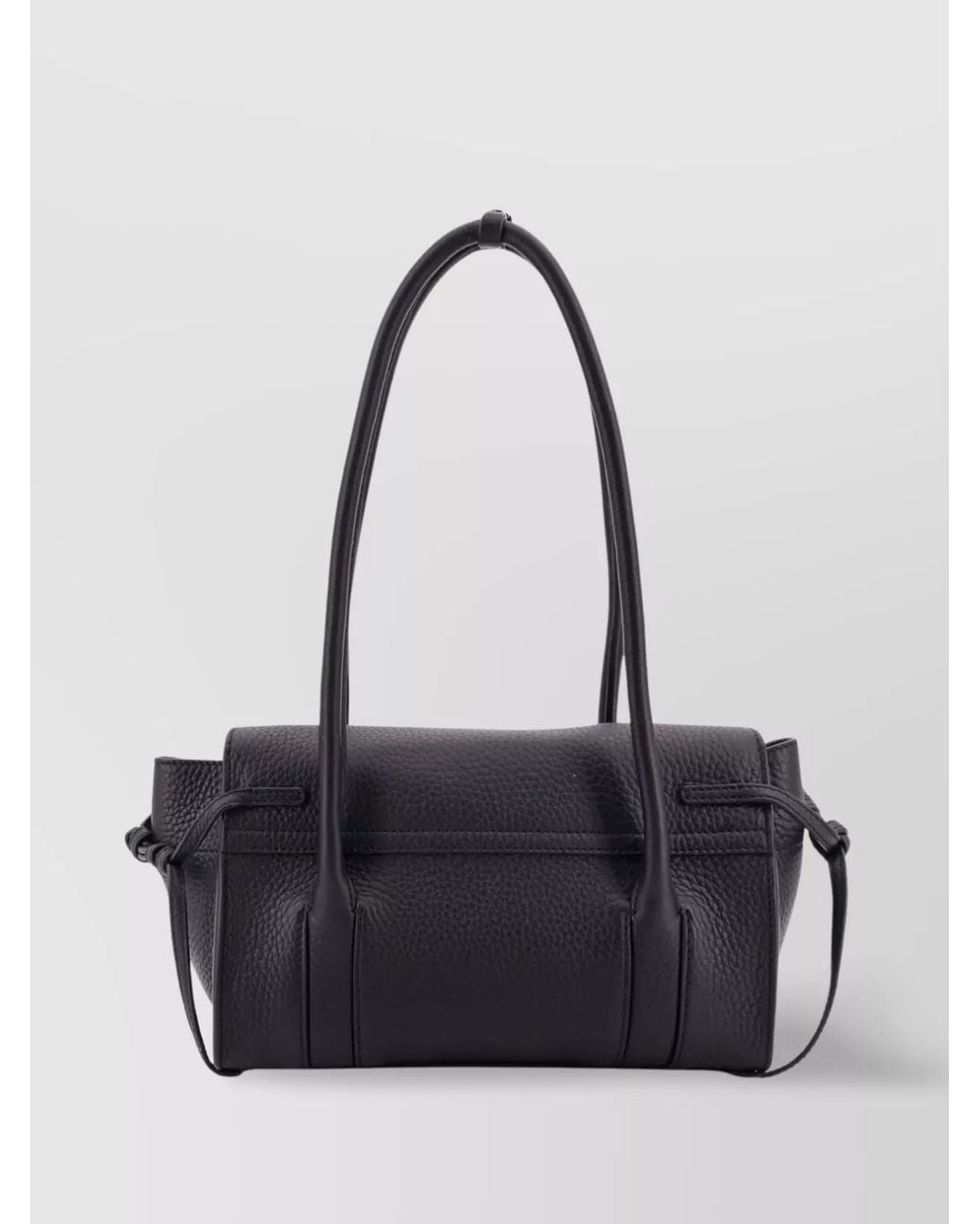 Mulberry Black Mini Bayswater Leather Shoulder Bag