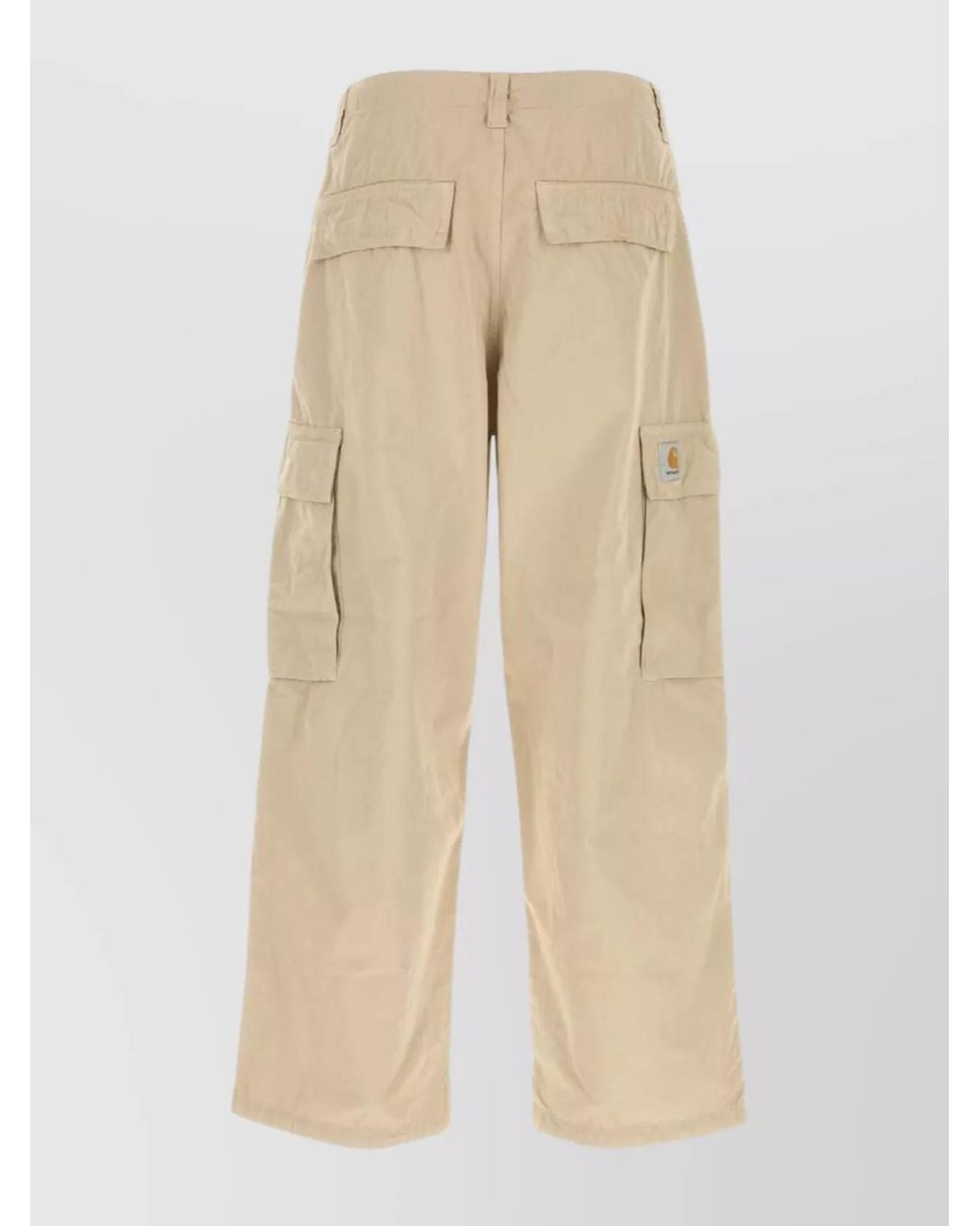 Carhartt Natural Cotton Straight-Leg Cargo Trousers for men