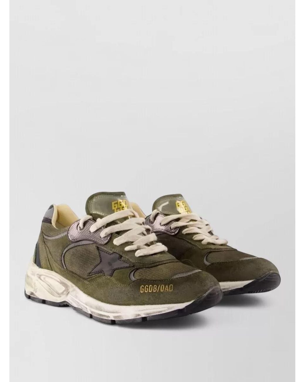 Golden Goose Deluxe Brand Metallic Leather Low-Top Sneakers for men