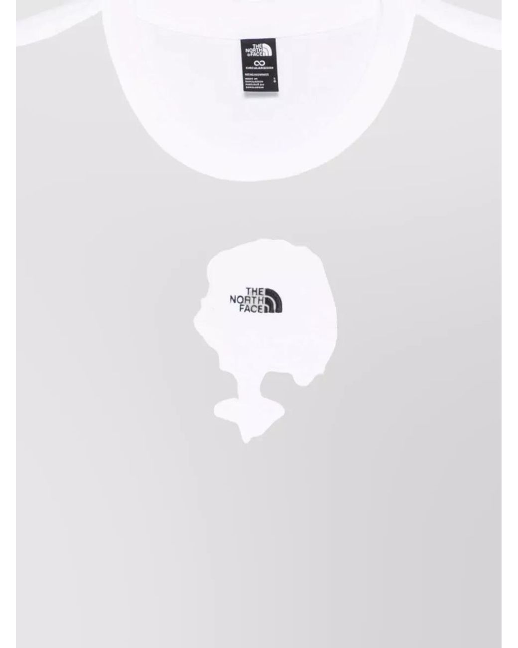 The North Face White Cotton Short-Sleeve T-Shirt for men